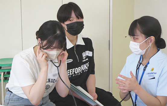 令和7年第1回オープンキャンパス：在校生スタッフとの懇親会