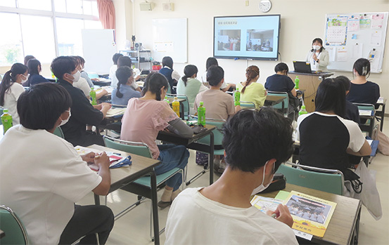 令和7年第4回オープンキャンパス:本校の説明