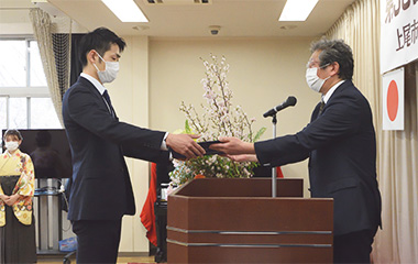令和2年度（30回生）卒業式3
